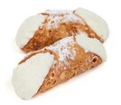  Amandel cannoli gevuld met witte  chocoladecr&egrave;me, 41 gram
